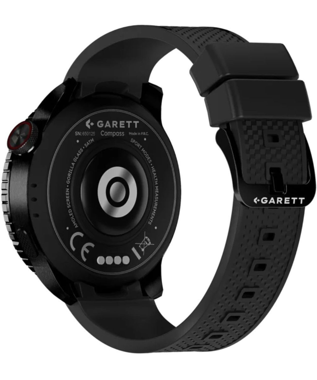 Smartwatch Garett Compass GPS czarny – Bluetooth, 5 ATM, rozmowy.jpg